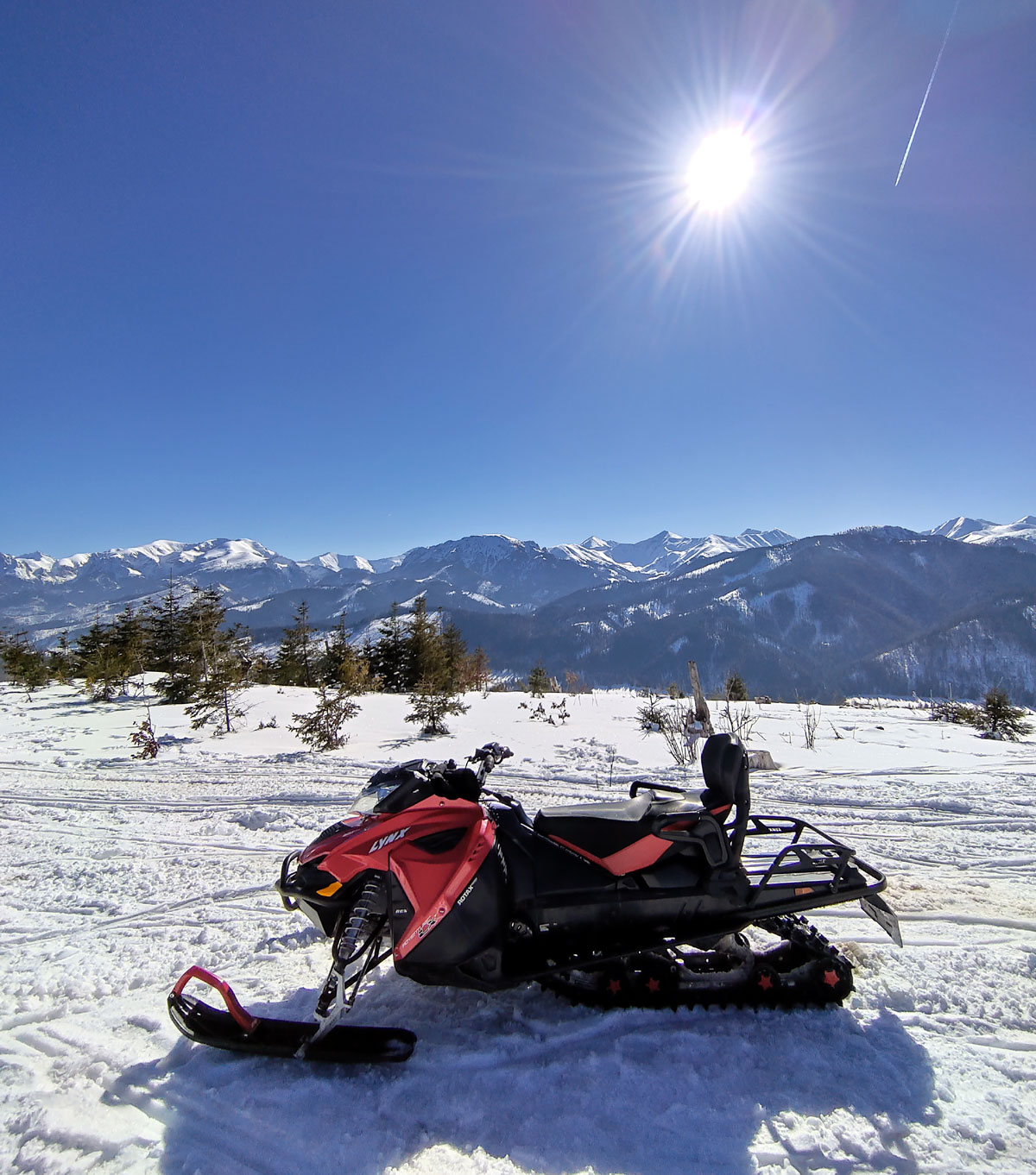 Snowmobile Lynx during Zakopane Tour from Krakow